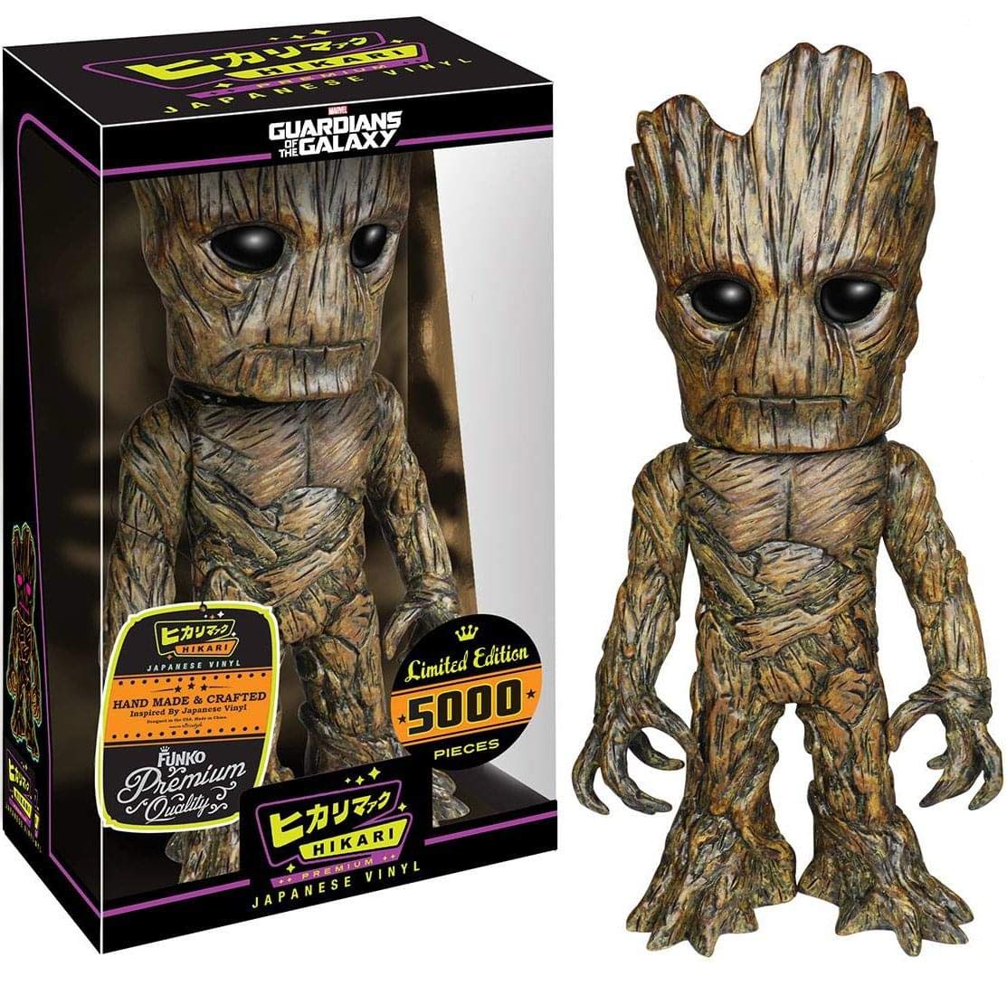 Figura Funko Edição Limitada Groot Hikari Premium Sofubi