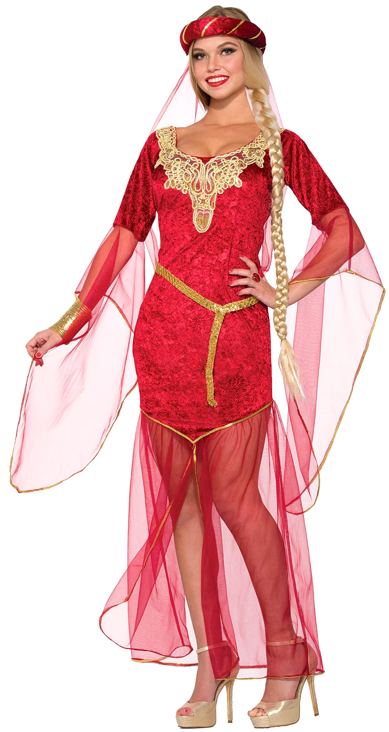 Costume Forum Novelties Ruby Renaissance Para Mulheres