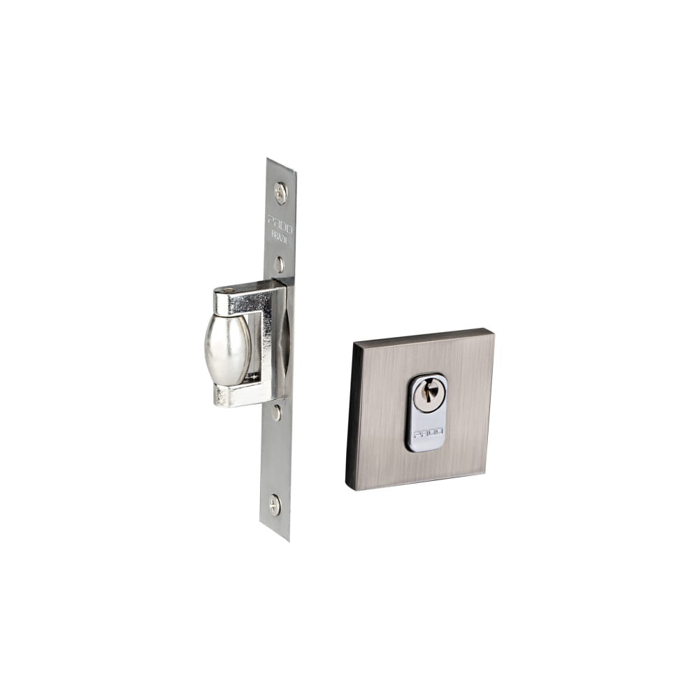 Trava Pado Pivotante 45mm Roseta Branca Texturizada