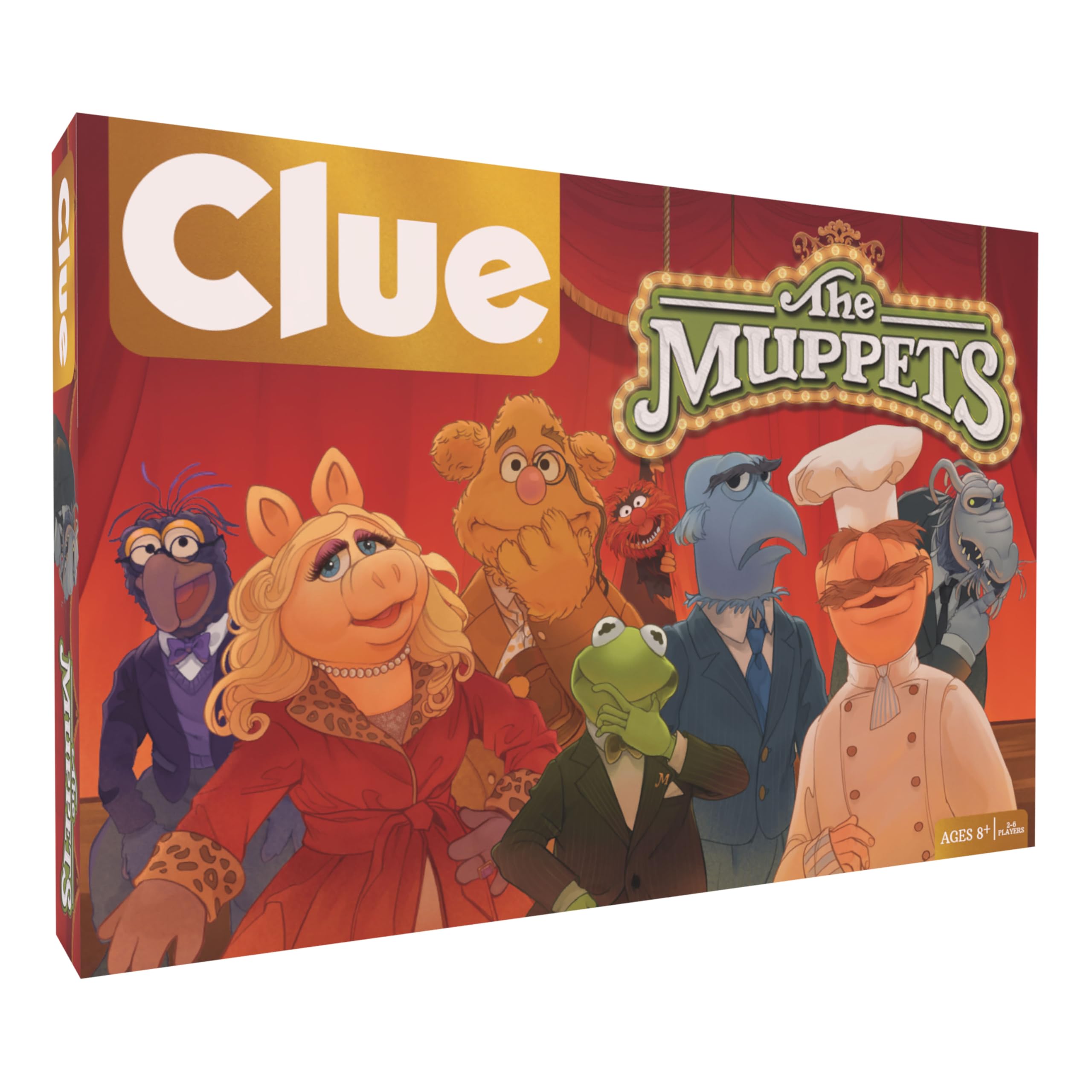 Jogo De Tabuleiro Clue The Muppets Solve Mystery Muppet Theatre