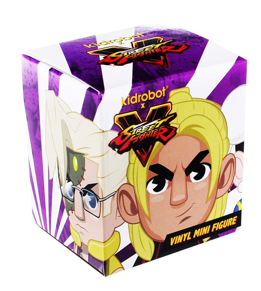 Mini Boneco De Brinquedo De Vinil Kidrobot Street Fighter V Blind Box