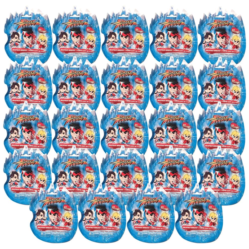 Estojo Blind Bagged Figure Hanger Street Fighter 2 Polegadas X24