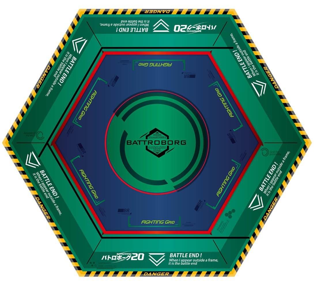 Battle Stadium Takara Battroborg Hexaring Para A Batalha