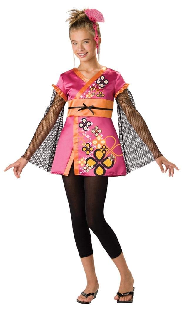 Fantasia Incharacter Killer Kimono Para Adolescentes, Tamanho Pequeno 8/10