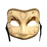 Máscara Toynk Golden Lady Eye Venetian Para Halloween E Festas