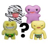 Pacote Com 5 Bonecos Zuru Fuggler, 6,35 Cm, Amarelo, Rosa, Estampado Em Zebra