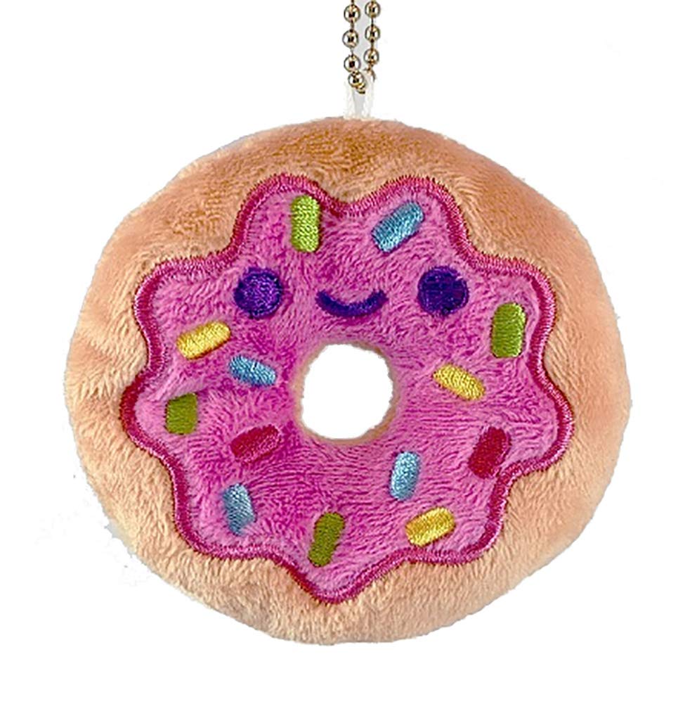 Chaveiro Plush Charm 100% Soft Donut 9 Cm X 4 Cm