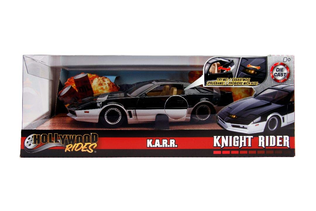 Veículo Fundido Sob Pressão Jada Toys Hollywood Rides Knight Rider