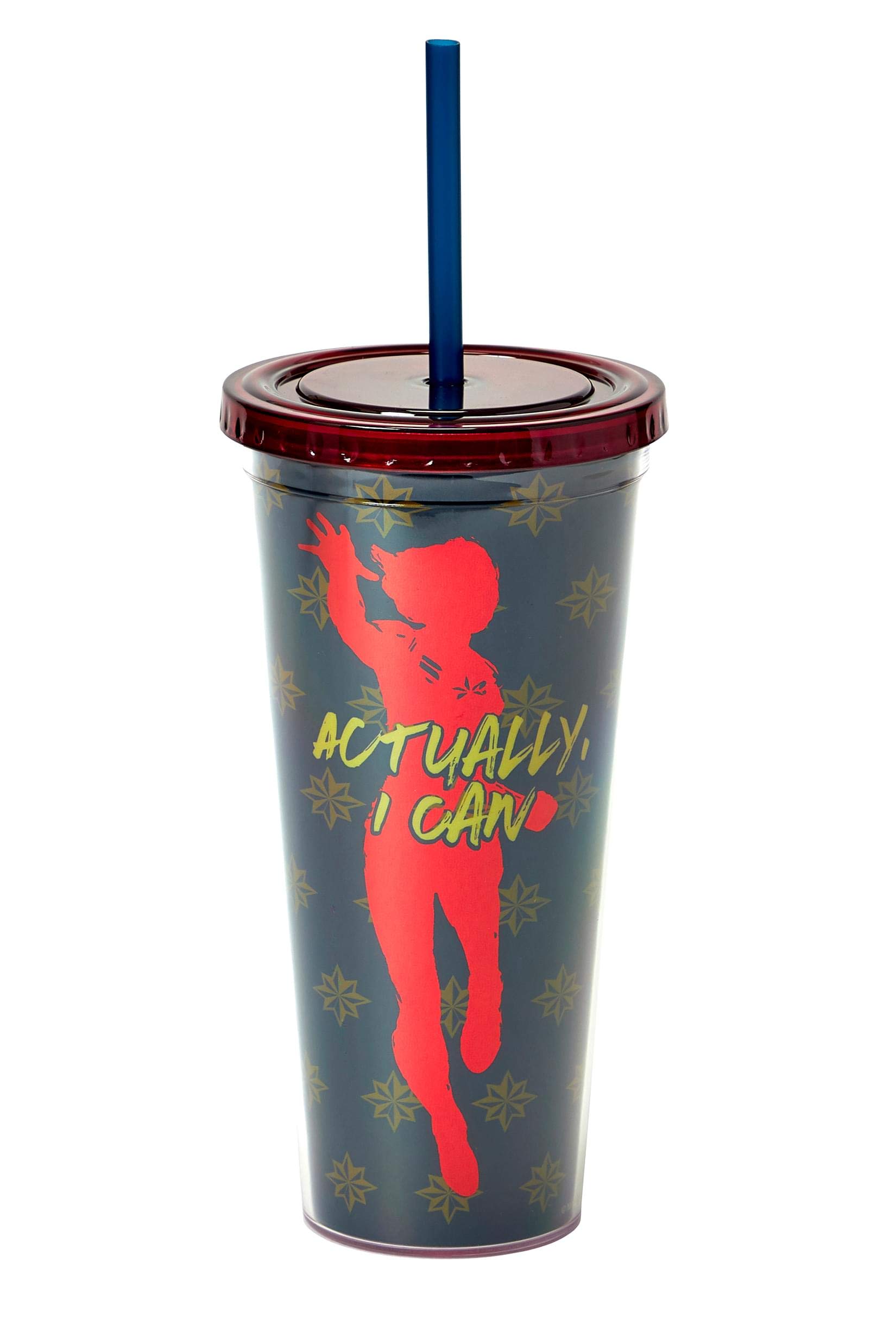 Tumbler Seven20 Marvel's Captain Marvel Na Verdade, Eu Posso 500 Ml