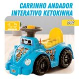 Andador Interativo Ketokinha Menino Azul - Carrinho Dog