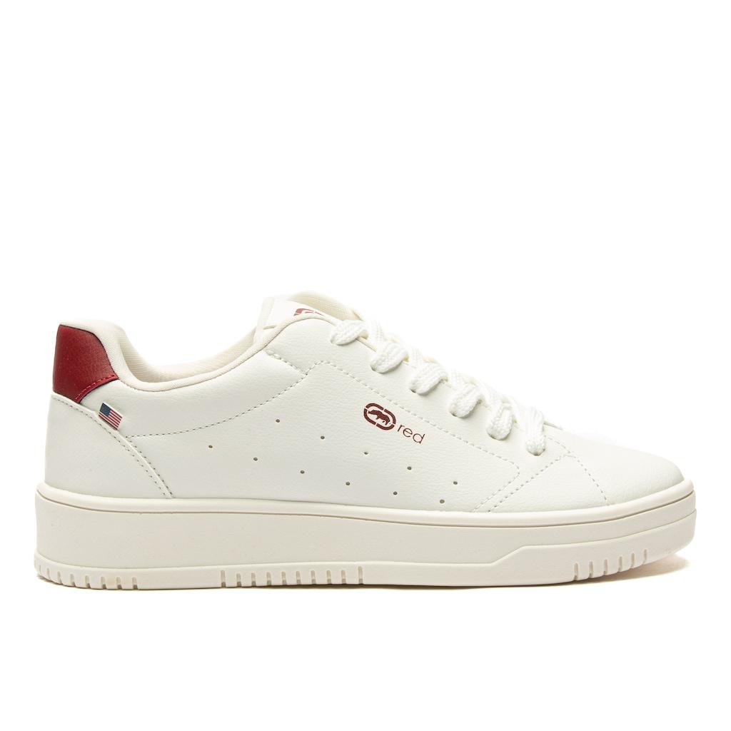 Tenis Ecko Atlanta Ref Ecatl-03 Branco/vermelho 035