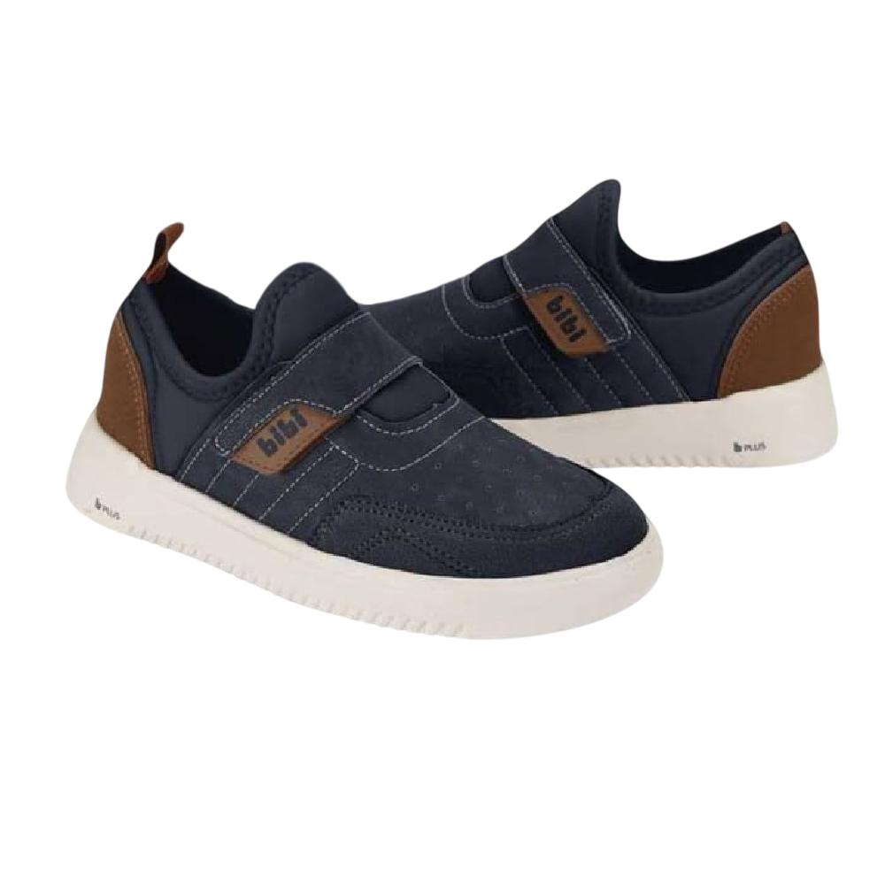 Tenis Bibi New Way Ref 1192151 Marinho/marrom 028