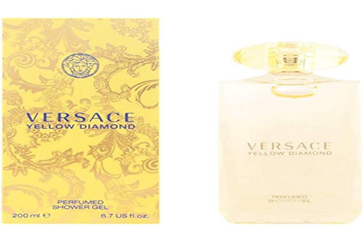 Gel De Banho Versace Yellow Diamond 200ml Para Mulheres