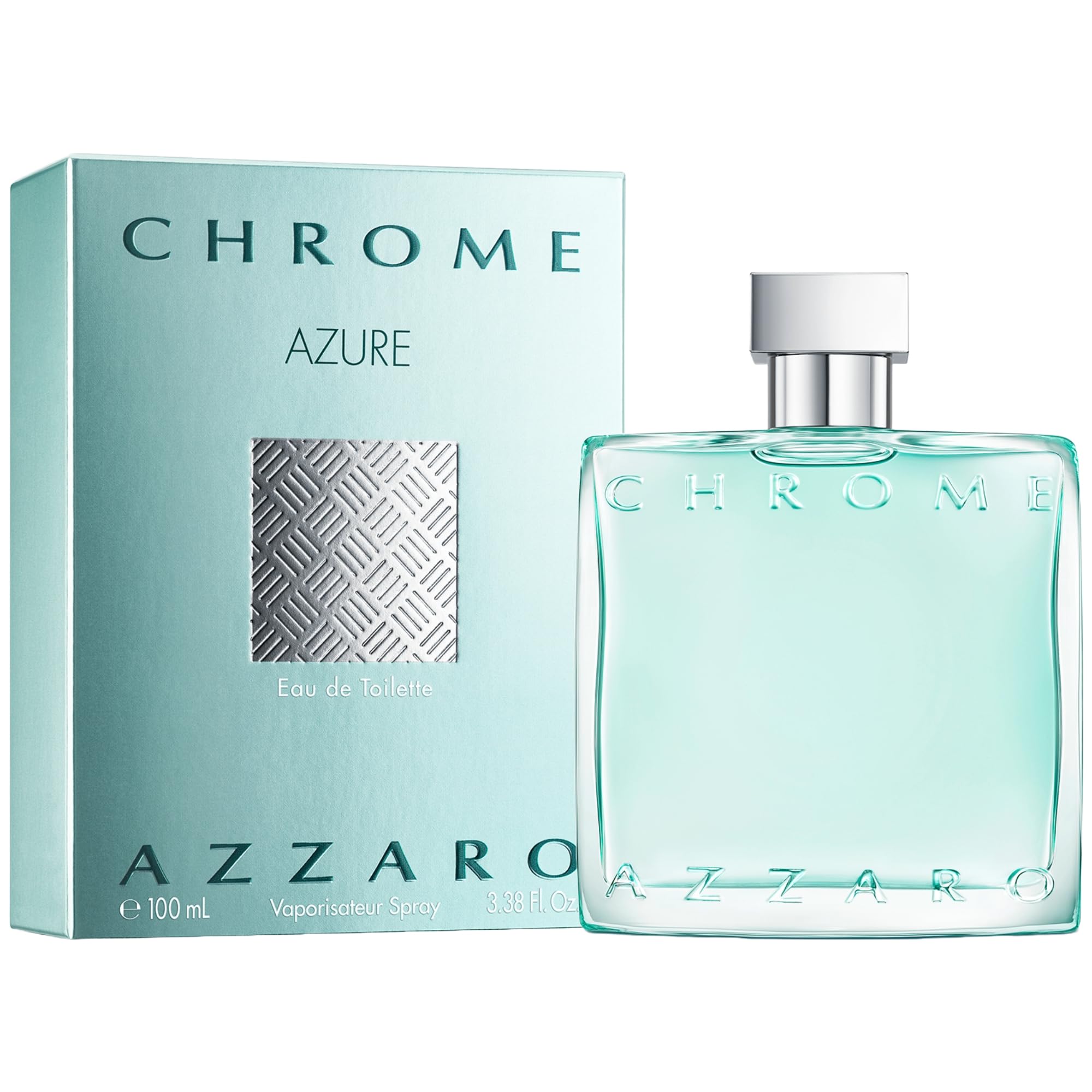 Perfume Azzaro Chrome Azure Eau De Toilette 100ml Para Homens