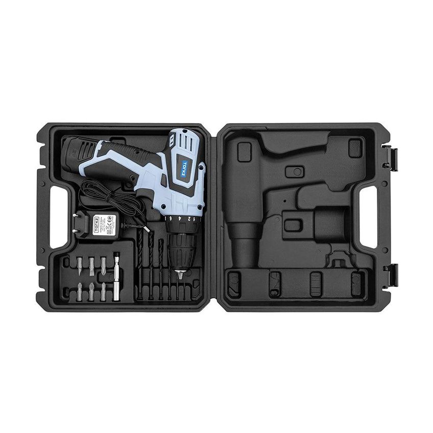 Furadeira E Parafusadeira 3/8" Torkz Trb1021 Com Bateria 12v - imagem 3