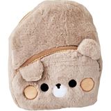 Mini Mochila Bichinhos Em Pelúcia - Urso