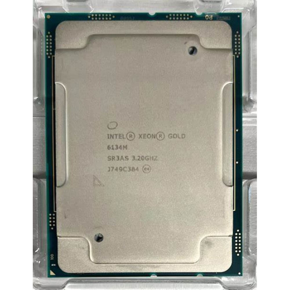 Cpu Intel Xeon Gold 6134m De 3,2 Ghz, 8 Núcleos, 16 Threads, 130 W