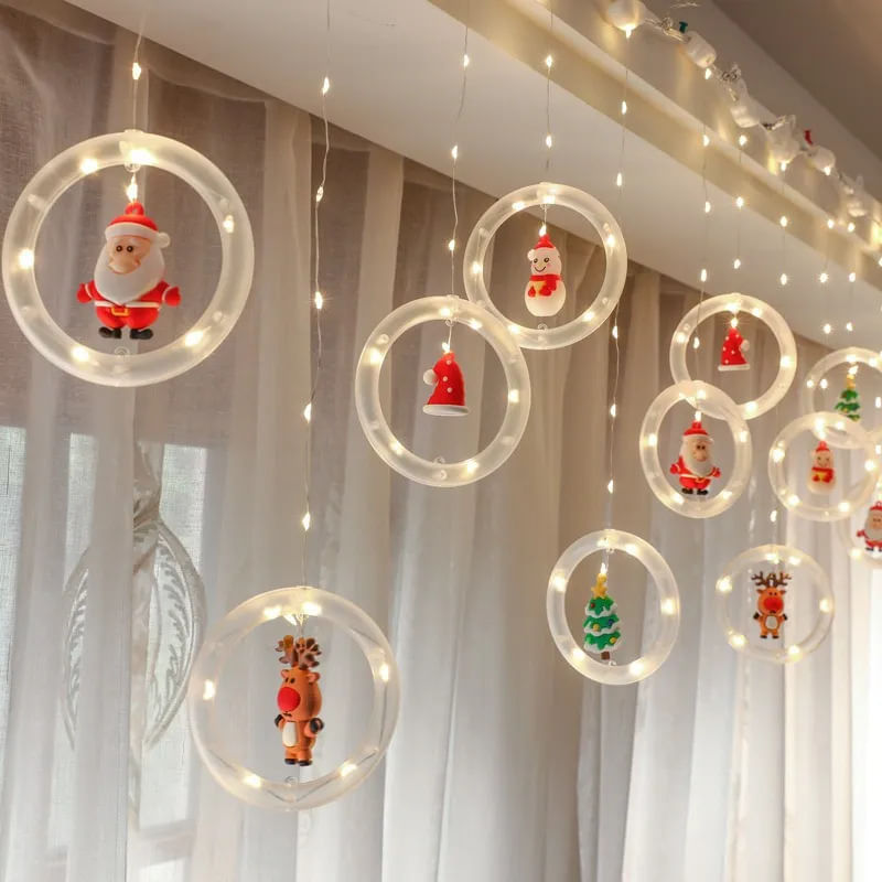 Luzes De Natal Led Para Decoração De Natal Usb 2m