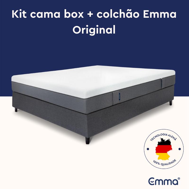 encounter Weird to play Cama Box: Com design inovador e sofisticado, a Emma traz uma novidade ao  ter a primeira cama box montável do mercado. Ideal para todos os tipos de co