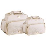 Kit Bolsas Maternidade Baby Ursinho Premium Bege
