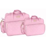 Kit Bolsas Maternidade Baby Classic Lux Rosa