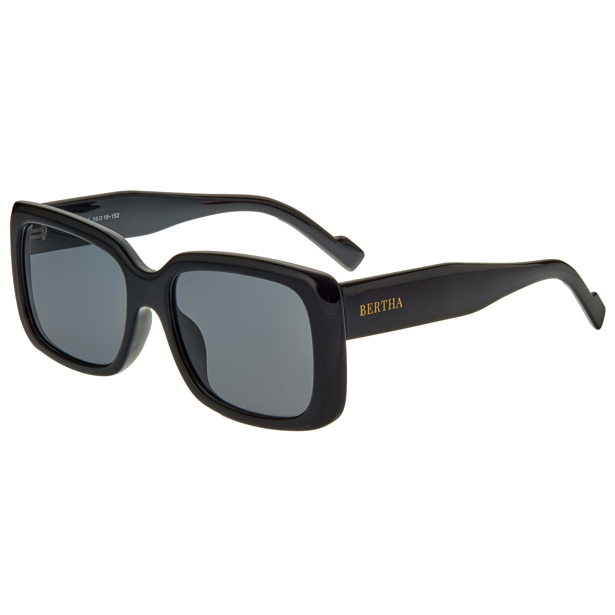 Óculos De Sol Bertha Wendy Polarized Tortoise/black