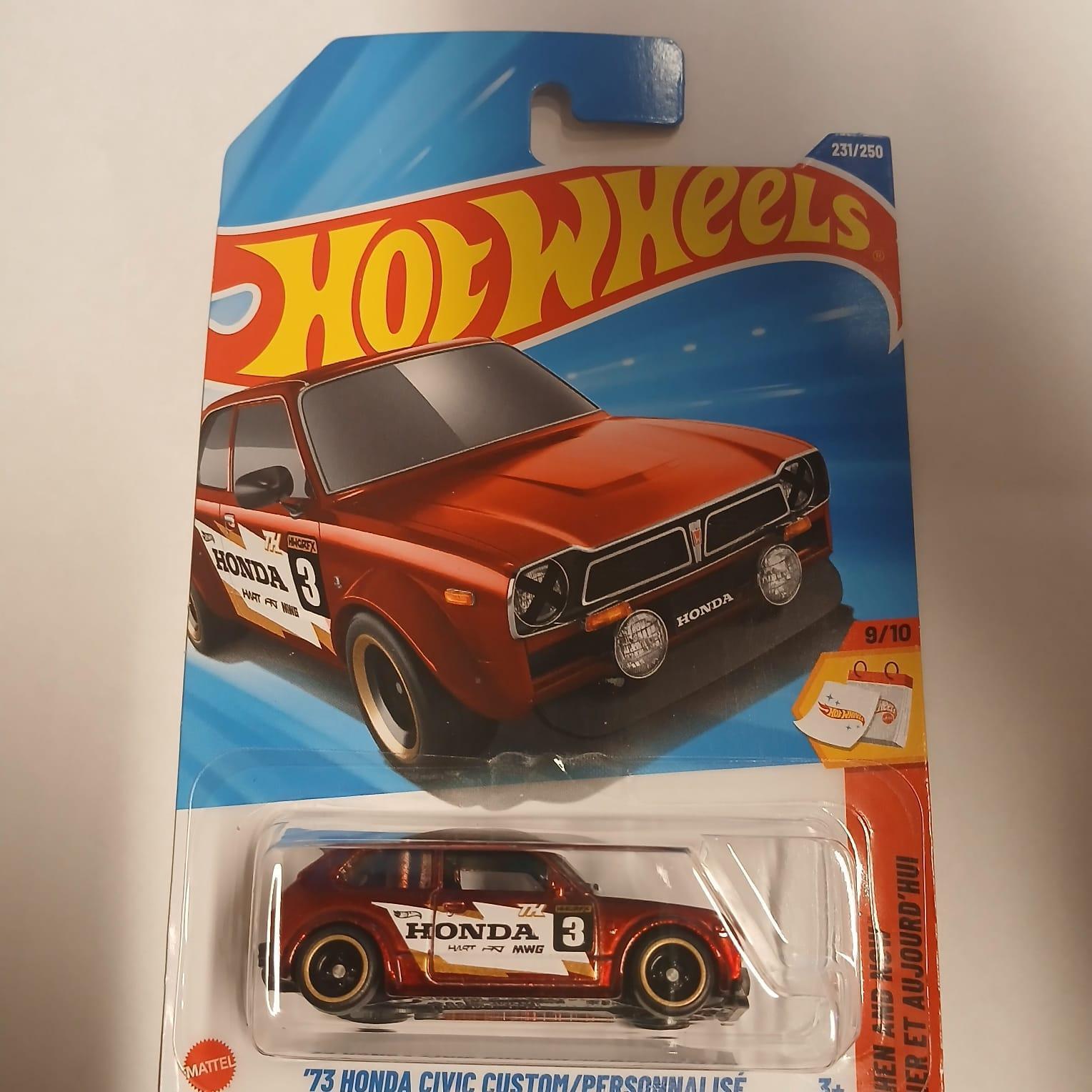 Hot Wheels Super T Hunt 73 Honda Civic Custom Lote M 2025 - Carrefour