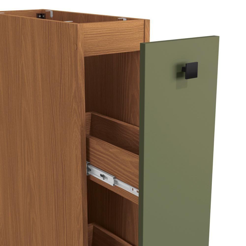 Nicho Porta Condimentos Kappesberg Pixel Canela/verde Frevo 20cm