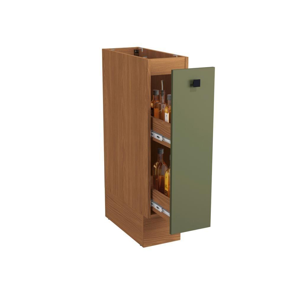 Nicho Porta Condimentos Kappesberg Pixel Canela/verde Frevo 20cm
