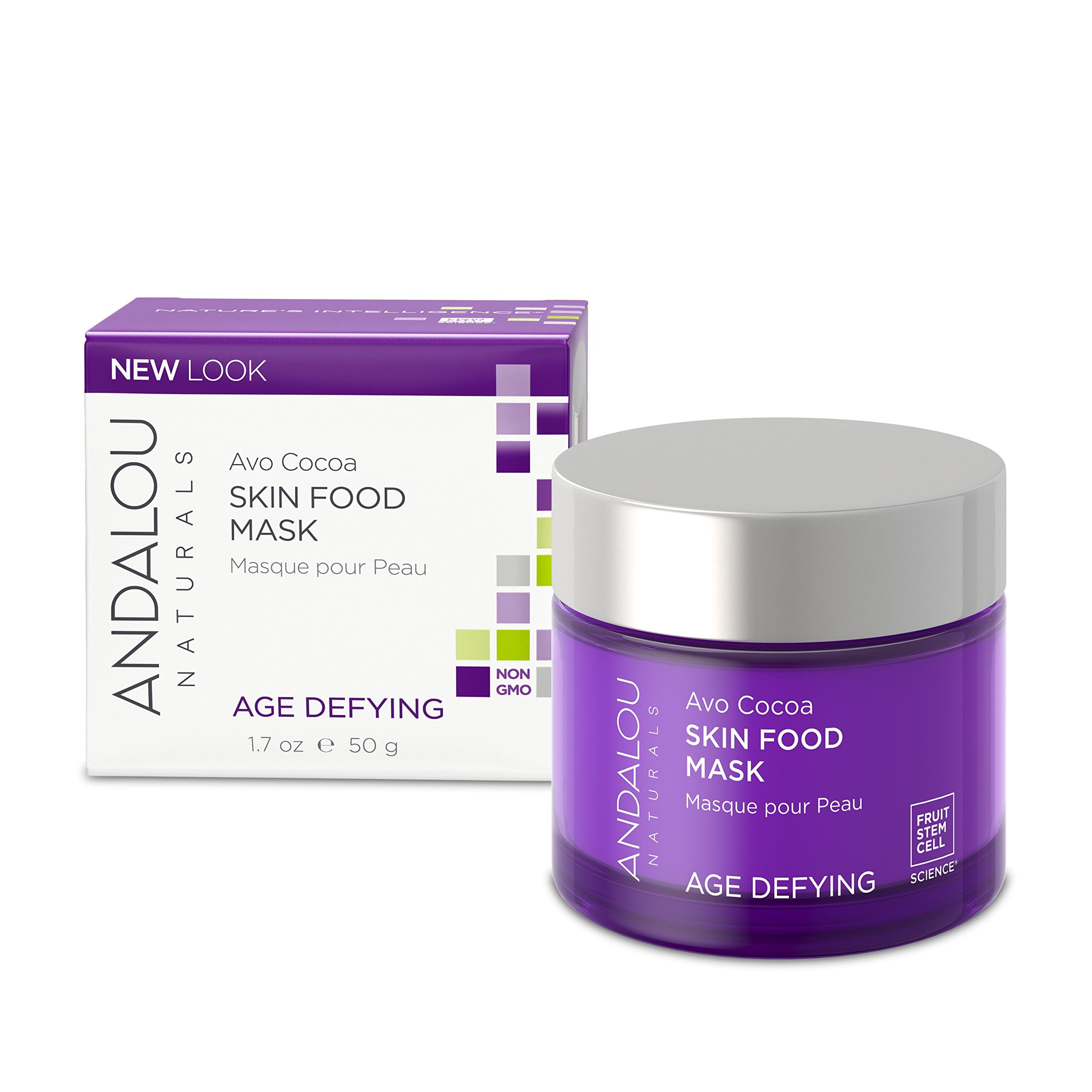 Máscara Facial Andalou Naturals Avo Cocoa Skin Food 50ml