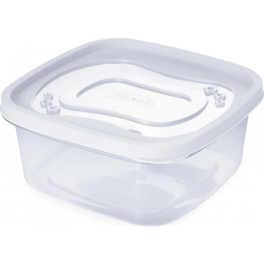 Pote Clic Retangular 1,1l 24x17x5cm Plasutil