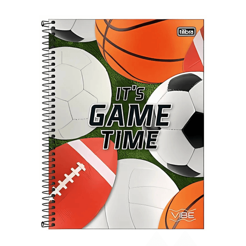 Caderno Espiral Capa Dura 10 Matérias - 160 Folhas - Vibe Masculino - Tilibra Tilibra - imagem 3