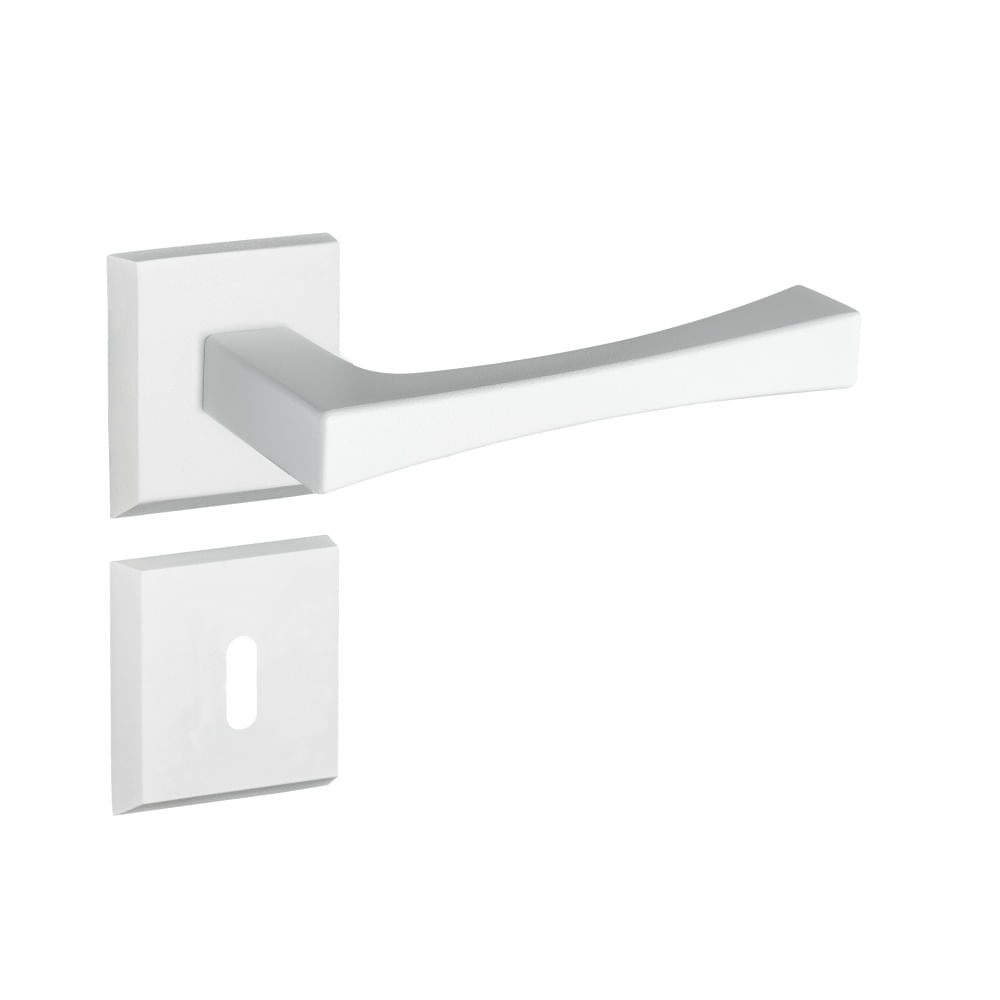 Fechadura Interna Pado Vivaldi 40mm Branco Texturizado