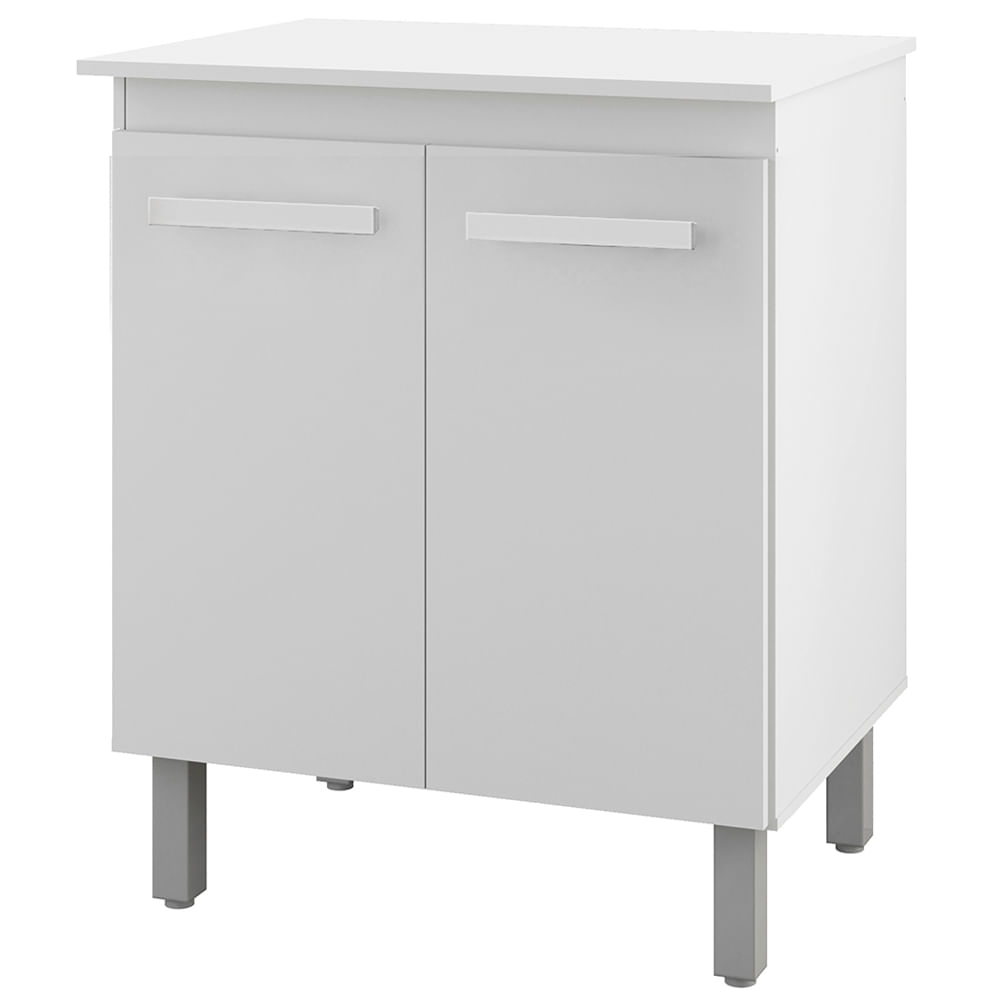 Balcao Multiuso 75 cm 2 Portas 9240 Branco Mobbs