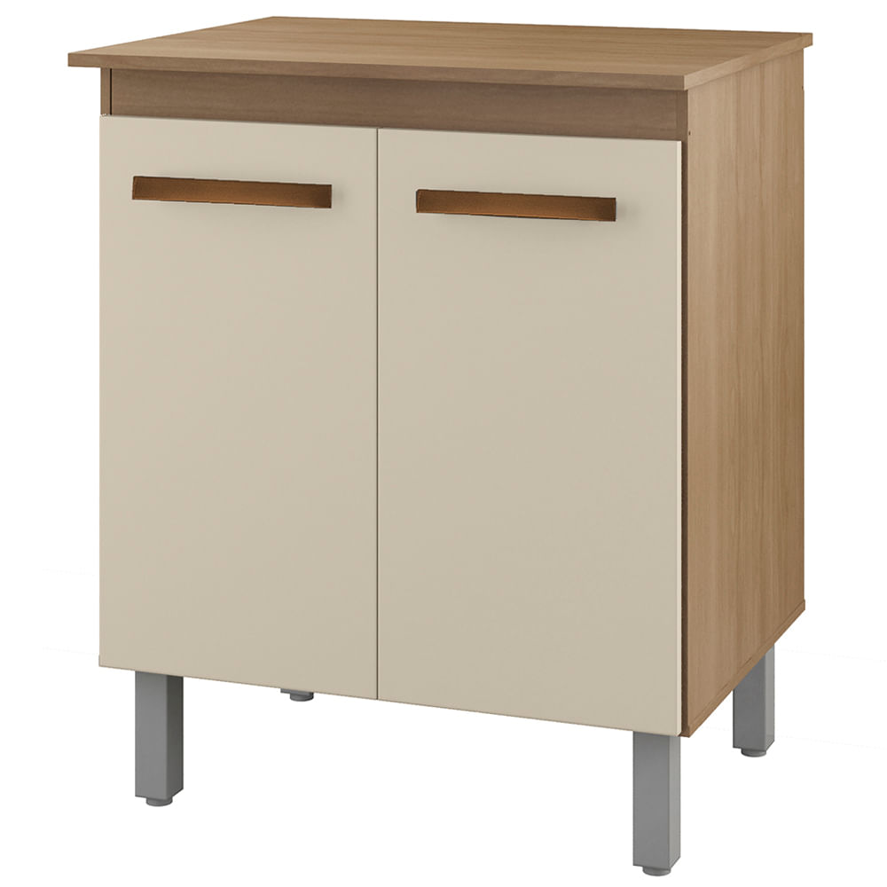 Balcao Multiuso 75 cm 2 Portas 9240 Savana Off White Mobbs