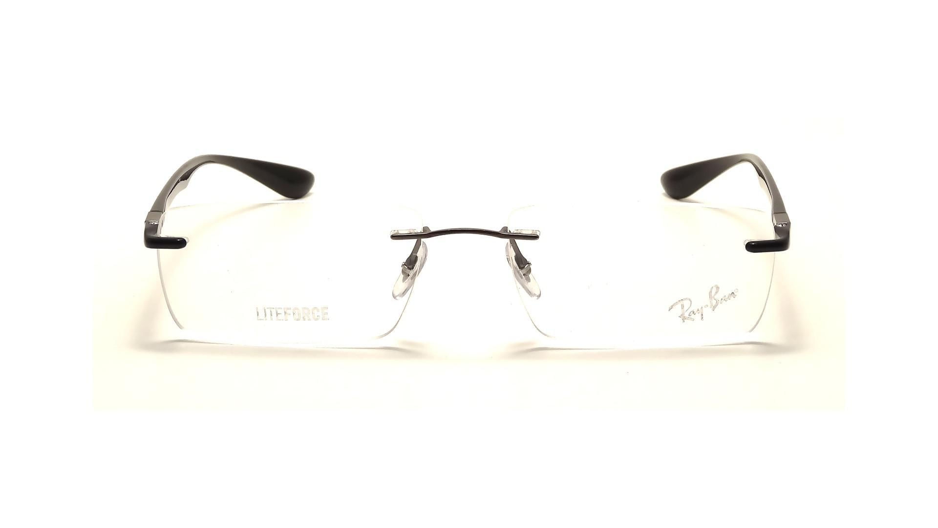 Armação Ray-ban Liteforce Titânio Preto Brilho Rb8724 56mm - Carrefour