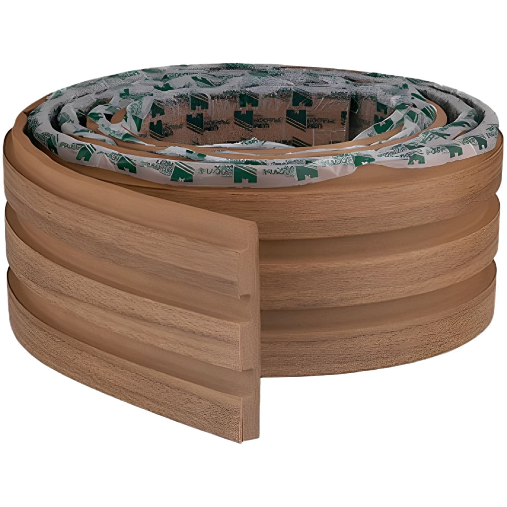 Painel Ripado Autocolante De Eva 2,5 Metros Madeto Nogueira Natural - Rpdol 24 - Meu Rodapé Meu Rodapé