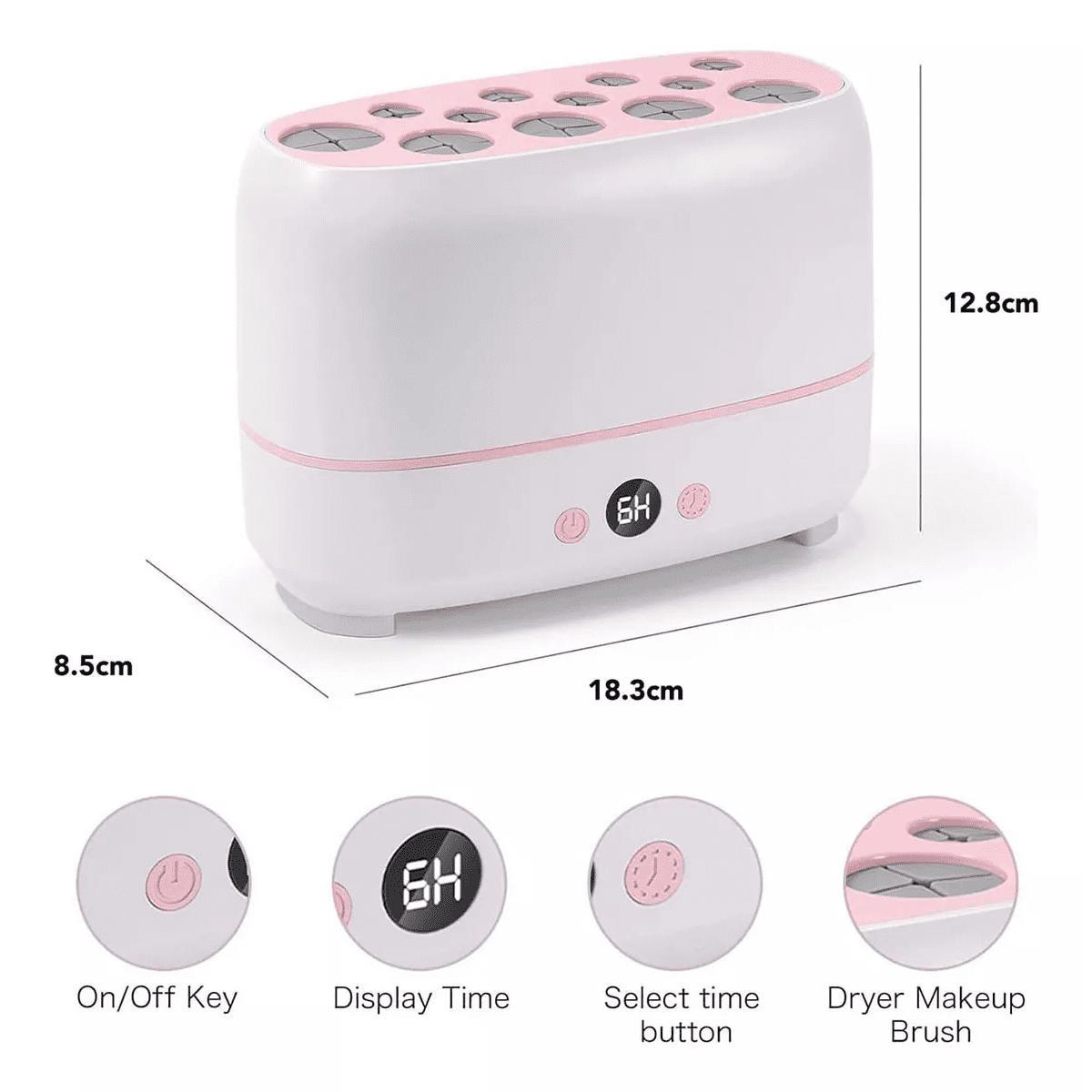 Secador De Pinceis Esponjas Maquiagem Automático Elétrico Carrefour