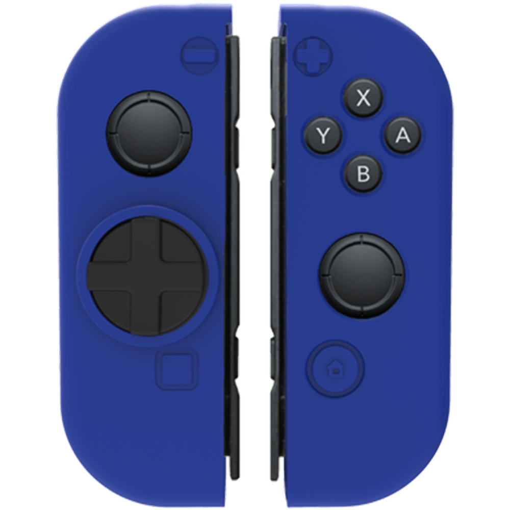 Capas D-pad Do D-grip Switch Azuis Para Controladores Joy-con