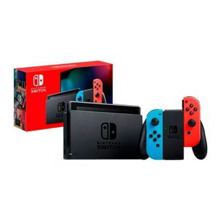 Nintendo Switch 32gb Joycon Vermelho E Azul Neon V2 - Carrefour