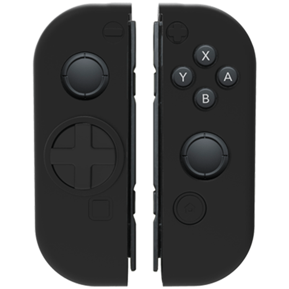 Capas D-pad Do D-grip Switch - Pretas Para Controladores Joy-con