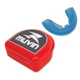 Protetor Bucal Profissional Muvin PTB-100 Azul