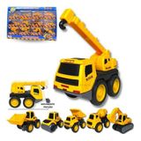 Kit Brinquedo Infantil Construção - Guindaste
