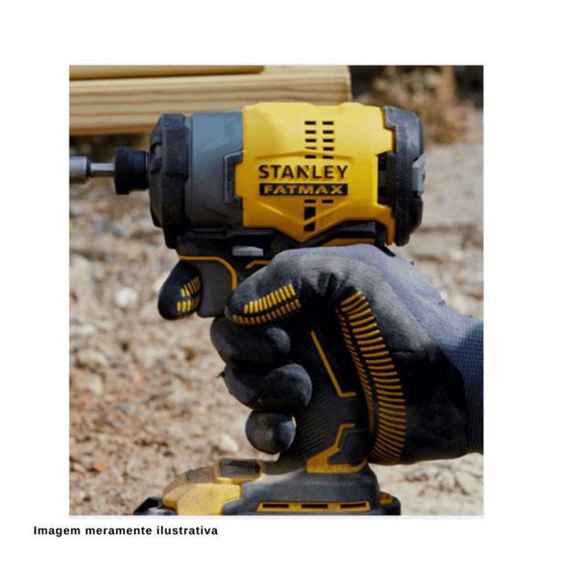 Parafusadeira Impacto 1/4 20v Brushless Stanley Sbi810d2k-br - imagem 2