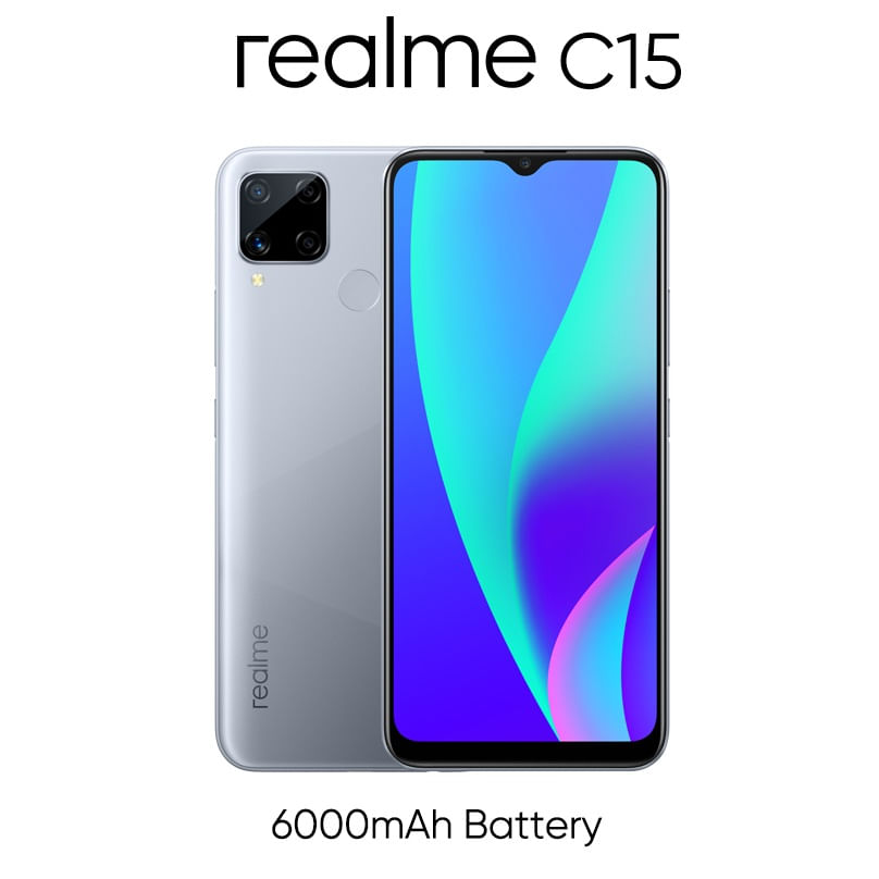 Smartphone Realme C15 128GB + 4 RAM (PRATA) é boa?