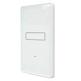 Interruptor Inteligente Touch Wifi AGL 1 Tecla - Branco. Controle lâmpadas por aplicativo ou assistente de voz