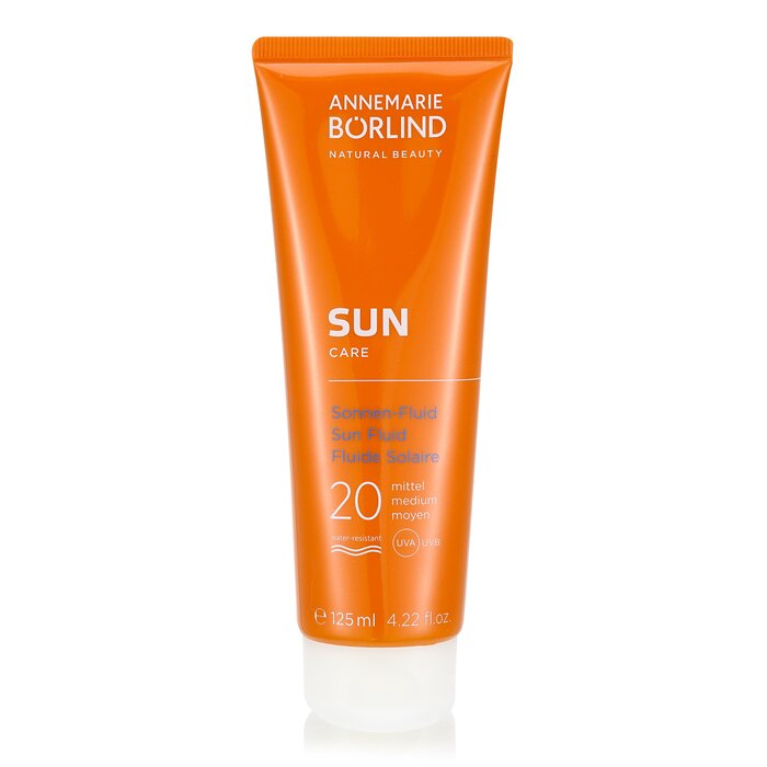 Sun Fluid Sun Care Annemarie Borlind Spf 20 Resistente À Água