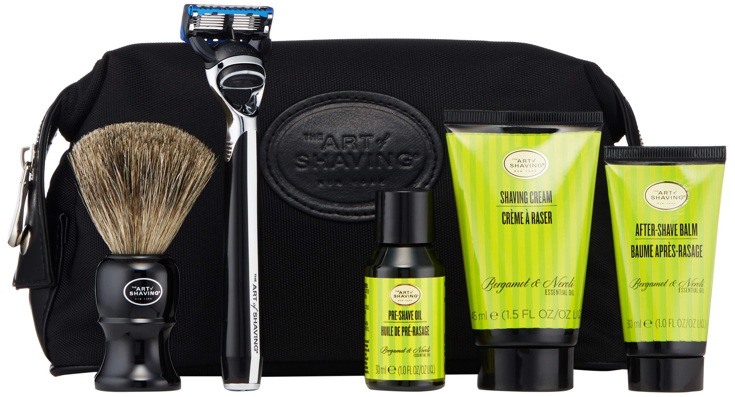 Kit De Barbear The Art Of Shaving Morris Park Para Homens Com 6 Peças