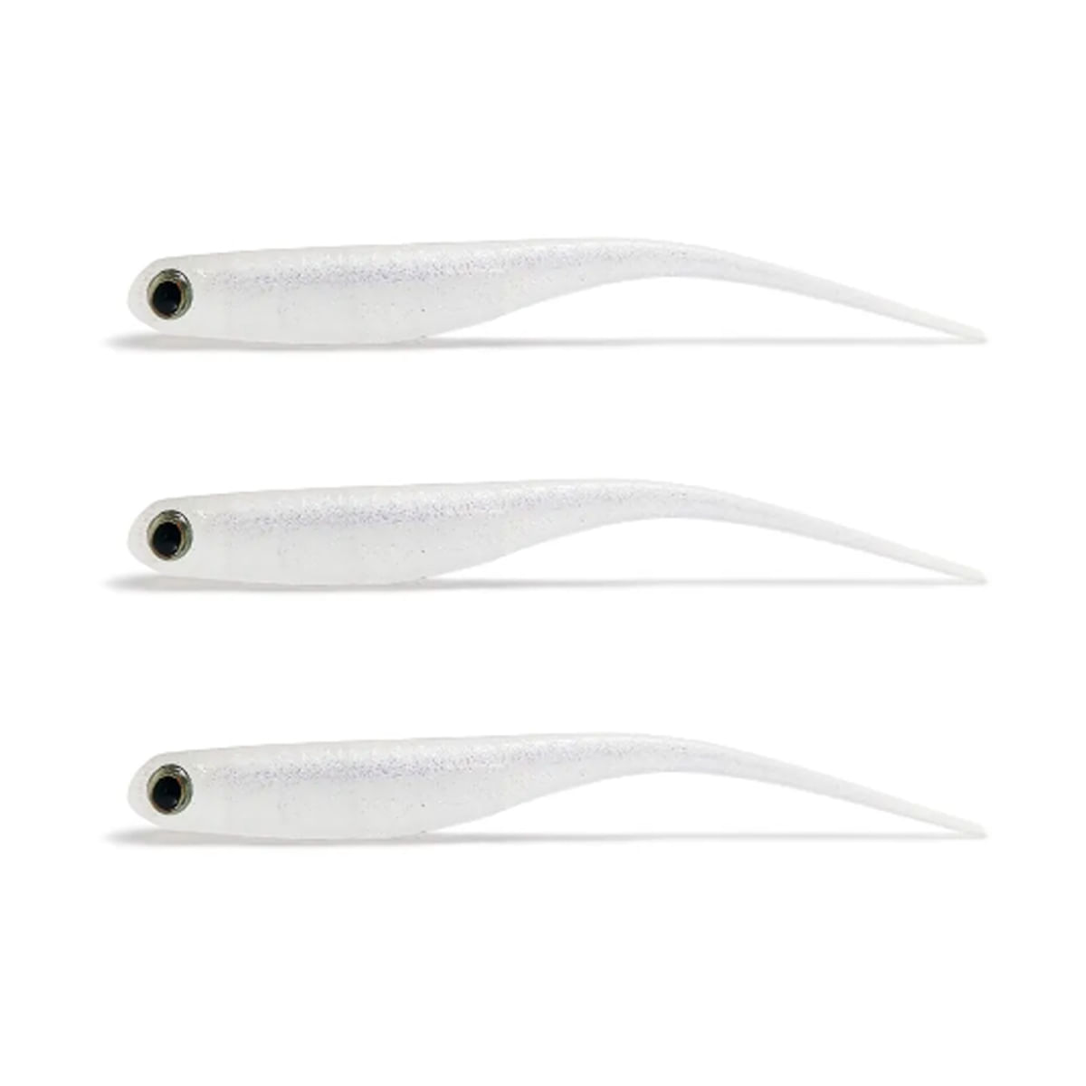 Kit 3 Iscas Artificiais Para Pesca Monster 3x Shad Minnow 10cm