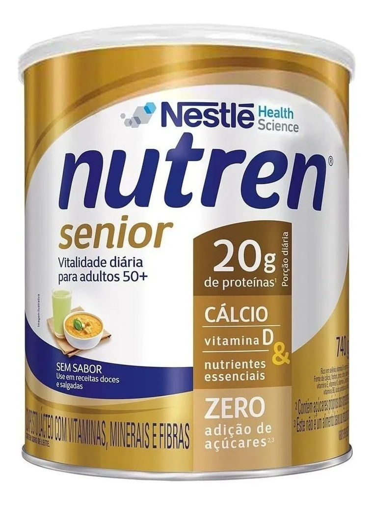 Nutren Senior Sem Sabor Suplemento Alimentar Lata 740g é boa?
